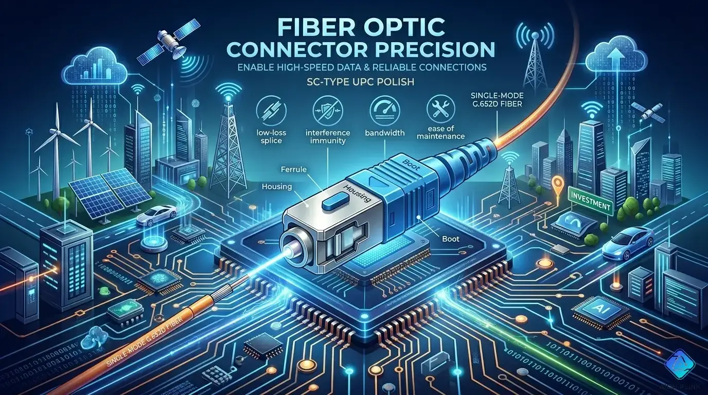 Fiber Optic Connector Types: Full Comparison & Selection Guide